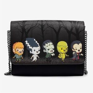 LOUNGEFLY 👑 Universal Monsters Chibi crossbody bag, NWOT